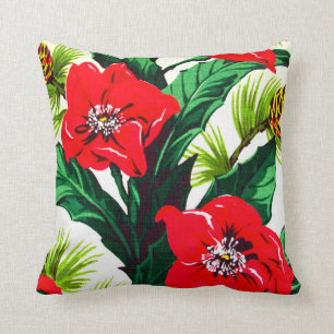 tropische bloemen Florida Hawaii Decor Kussen