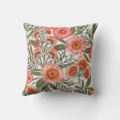 Tropische bloemen kussen (Achterkant)