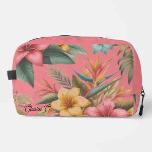 Tropische Bloemen Natuur Geïnspireerde Accessoiret Toilettasje