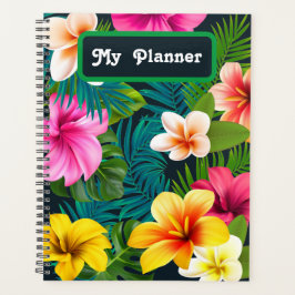 Tropische Bloemen Planner