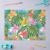 Tropische bloemen tissuepapier (Craft)