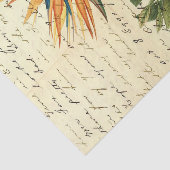  tropische bloemen tissuepapier (Detail)