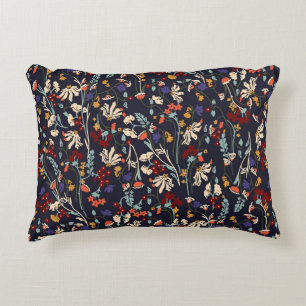 Tropische bloemen: Willekeurige botanische Vintage Accent Kussen