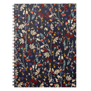 Tropische bloemen: Willekeurige botanische Vintage Notitieboek