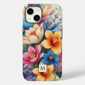 Tropische bloemenhibiscus Case-Mate iPhone case (Achterkant)