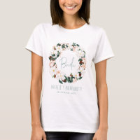 Tropische bloemenkrans bruid bachelorette