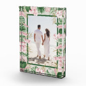 Tropische bloemenrand fotoblokken (Rechts)