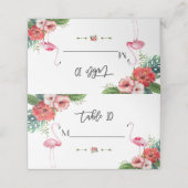 Tropische bloemige bruiloft met charme luau flamin (Buitenkant ongevouwen)