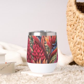 Tropische boeket tumbler