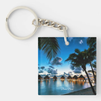 Tropische Bora Bora Sleutelhanger