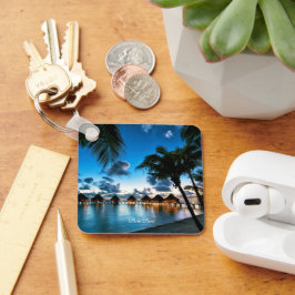 Tropische Bora Bora Sleutelhanger