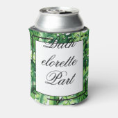 Tropische botanische bachelorette blikjeskoeler (Blikje Achterkant)