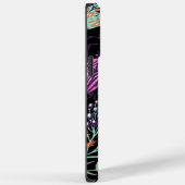 Tropische botanische en kleurrijke Abstracte kunst Case-Mate iPhone Case (Achterkant / Rechts)