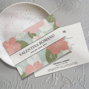 TROPISCHE BOTANISCHE Hibiscus Bloemen cadeaukaart