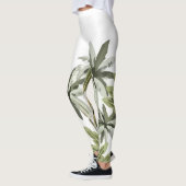 Tropische  botanische palmbomen leggings (Links)