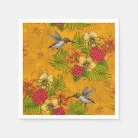 Tropische bouquet en kolibrie 2