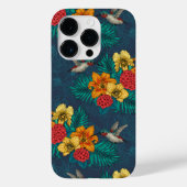 Tropische bouquet en kolibrie Case-Mate iPhone case (Achterkant)