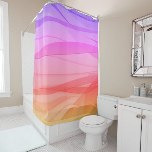 Tropische breezes nr. 2 Shower Curtain Douchegordijn (In situ)