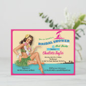 Tropische bruid-doudepoel kaart (Staand voorkant)