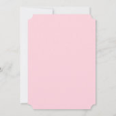 Tropische bruiloft uitnodiging (Achterkant)