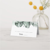 Tropische bruine bruiloft (Voorkant)