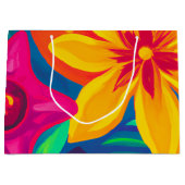 Tropische cadeau groot cadeauzakje (Voorkant)