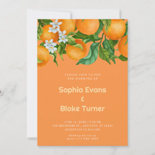 Tropische citrus sinaasappels botanische sinaasapp kaart