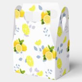 Tropische Citrus zomerverse Oranje citroen Slice Bedankdoosjes (Geopend)