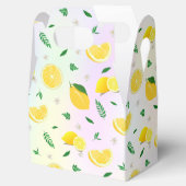 Tropische Citrus zomerverse Oranje citroen Slice Bedankdoosjes (Geopend)