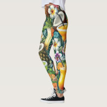 Tropische Cocktail & Bloemen Vrouwen