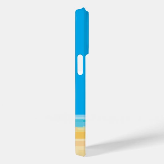 Tropische cocktail en strand Case-Mate iPhone case (Achterkant / Rechts)