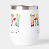 Tropische cocktails grappig gezegde (Rechts)