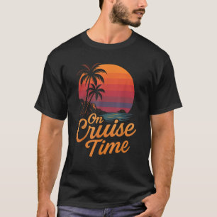 Tropische cruise op vakantietijd met palmboom Su T-shirt