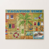 Tropische cruise puzzel legpuzzel (Horizontaal)