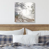 Tropische Cyclone Billy Canvas Afdruk (Insitu (Slaapkamer))
