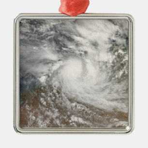 Tropische Cyclone Billy Metalen Ornament