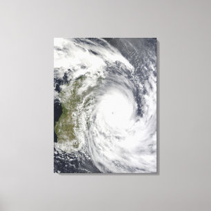 Tropische Cyclone Gael van Madagascar 2 Canvas Afdruk