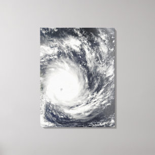 Tropische Cyclone Gael van Madagascar Canvas Afdruk