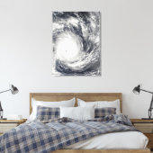 Tropische Cyclone Gael van Madagascar Canvas Afdruk (Insitu (Slaapkamer))