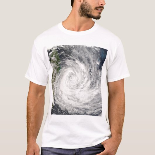 Tropische Cyclone Gamede van Madagascar T-shirt (Voorkant)