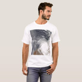Tropische Cyclone Laurence over Western-Australisc T-shirt (Voorkant volledig)