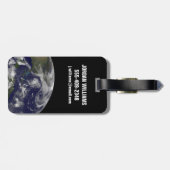 Tropische cyclonen Katia, Lee, Maria en Nate. Bagagelabel (Achterkant horizontaal)