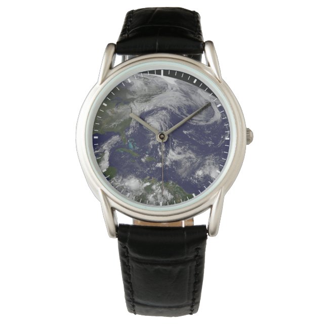 Tropische cyclonen Katia, Lee, Maria en Nate. Horloge (Voorkant)