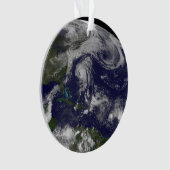 Tropische cyclonen Katia, Lee, Maria en Nate. Ornament (voorkant)