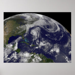 Tropische cyclonen Katia, Lee, Maria en Nate. Poster