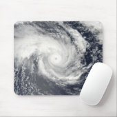 Tropische cycloon Edzani in Zuid-Indische Oce Muismat (Met muis)