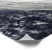 Tropische cycloon Fanele over Madagascar Poster (Hoek)