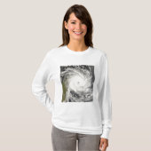 Tropische cycloon Ivan over Madagascar T-shirt (Voorkant volledig)