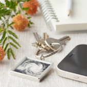 Tropische cycloon Jokwe Sleutelhanger (Zijkant)