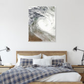 Tropische cycloon Paul over Australië 2 Canvas Afdruk (Insitu (Slaapkamer))